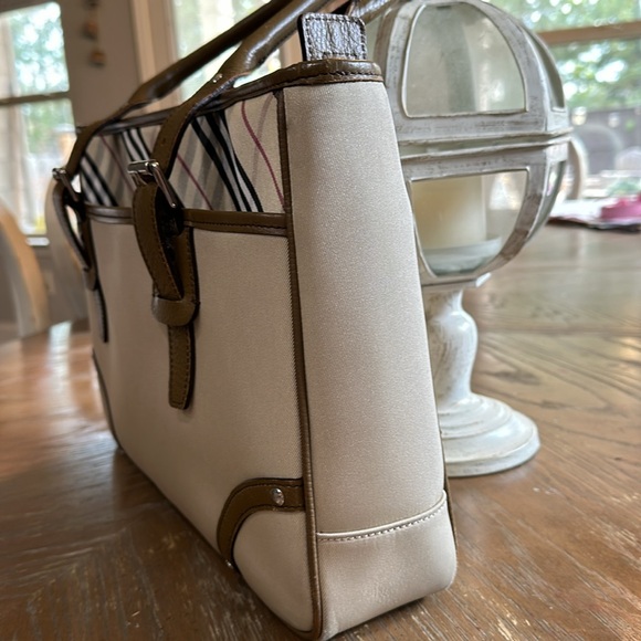 Burberry novacheck canvas tote bag COA - Picture 5 of 17